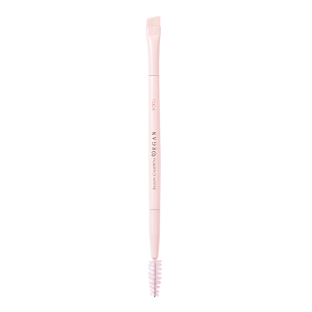 Vegan Brush Eye Dual Precision Brow Brush - Beauty Creations