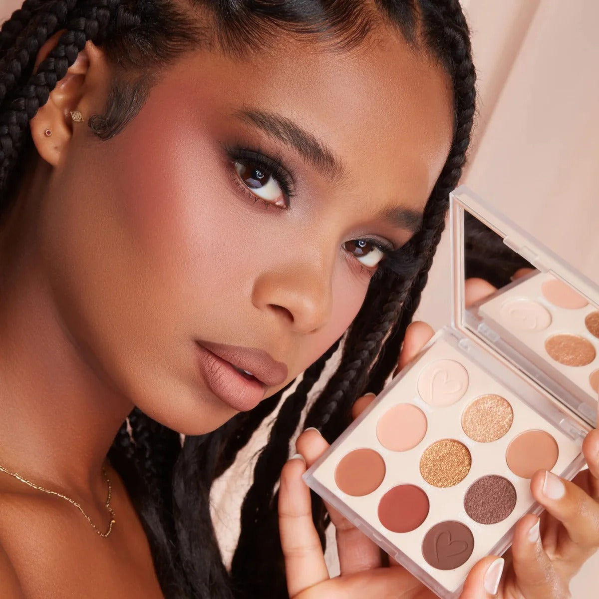 BEAUTY CREATIONS - PALETA DE SOMBRAS NUDE X MINI NUDE DESIRE