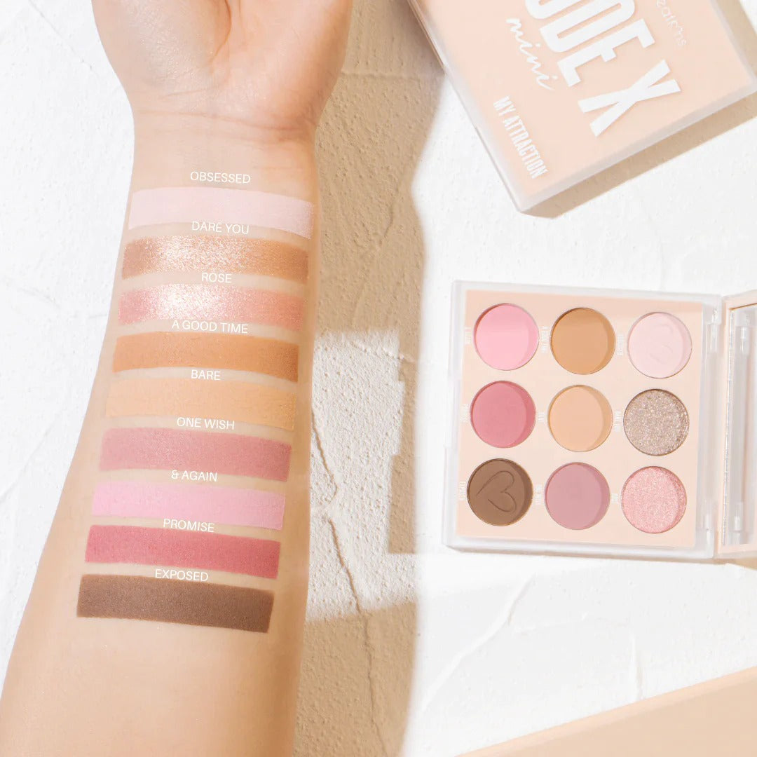 BEAUTY CREATIONS - PALETA DE SOMBRAS NUDE X MINI MY ATTRACTION