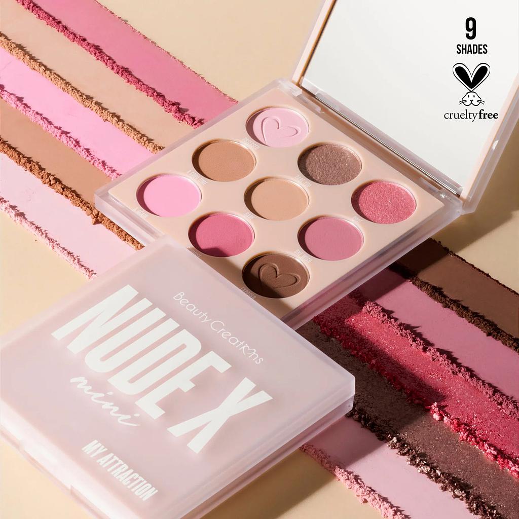 BEAUTY CREATIONS - PALETA DE SOMBRAS NUDE X MINI MY ATTRACTION