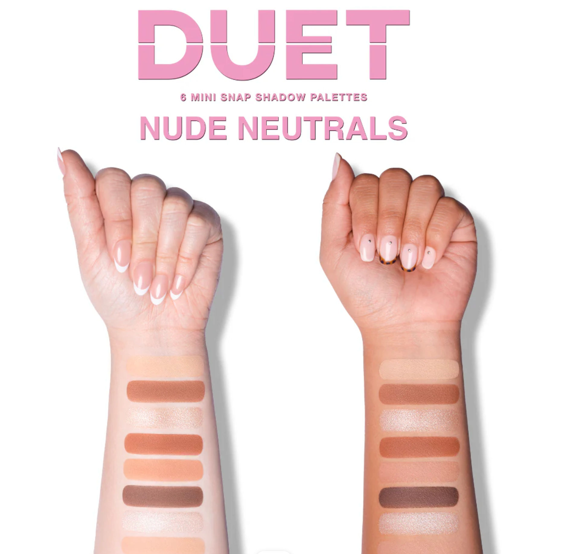 Duet Shadow Palette Nude Neutrals - Beauty Creations